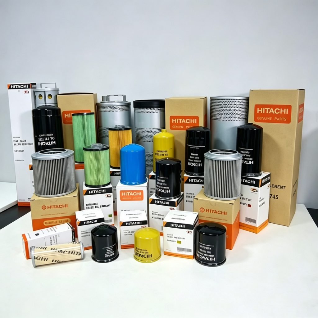 Set completo di parti di manutenzione per filtri per escavatori HITACHI