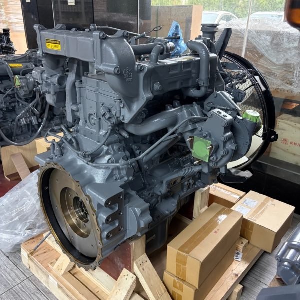 带 DPF 的五十铃 4HK1 Tier 4 发动机总成，适用于三一及徐工挖掘机