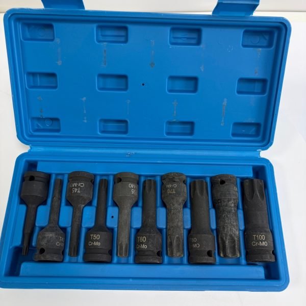 Metrische Torx-inbussleutelset voor onderhoud van graafmachines – universeel reparatiegereedschap voor bouwmachines