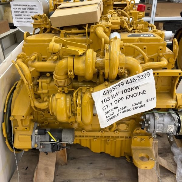 适用于卡特彼勒 E950K 挖掘机的珀金斯 C7.1 103KW 446-5399 发动机总成