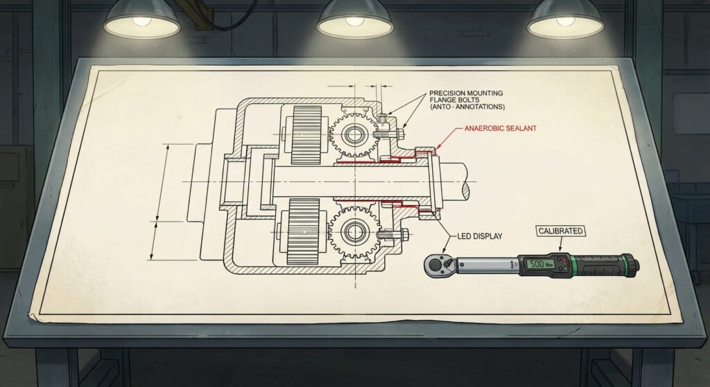 Hitachi Swing Gearbox Torque Specs and Installation Checklist